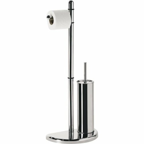 GEDY HI32 Hibiszkusz állvány WC-papír tartóval ésWC kefével