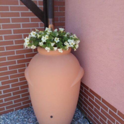 Garden Amphora esővíz hordó terrakotta