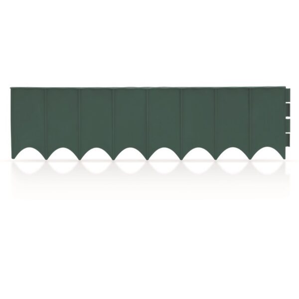 Garden Fence kerti szegély – zöld 10 db