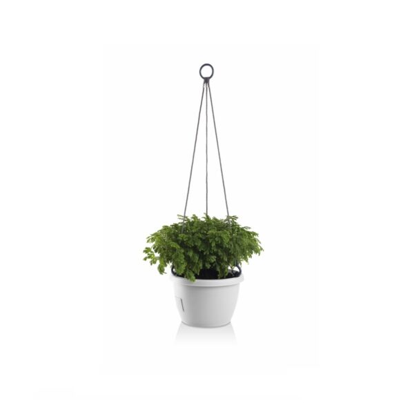 Gardenico Marina önöntöző felakasztható virágtartó fehér