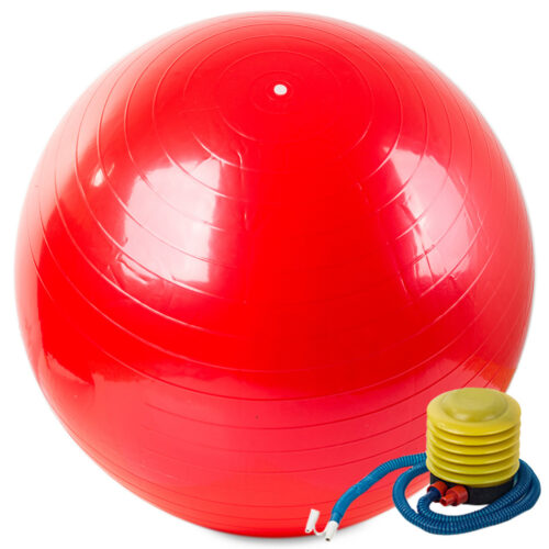 Gimnasztikai labda 65 cm pumpával