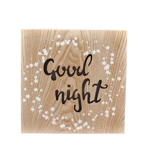 Good night felakasztható világító dekoráció