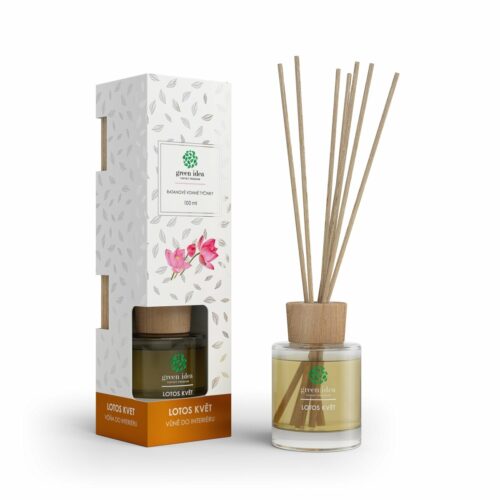 Green Idea Lótuszvirág rattan illatpálca
