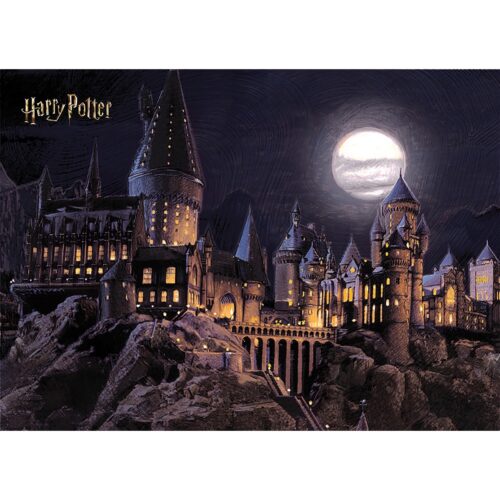 Gyerek fotótapéta Harry Potter Hogwarts Moon 252 x182 cm