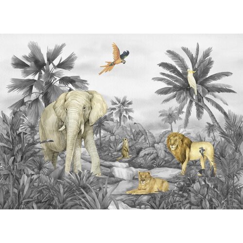 Gyerek fotótapéta Jungle 252 x 182 cm
