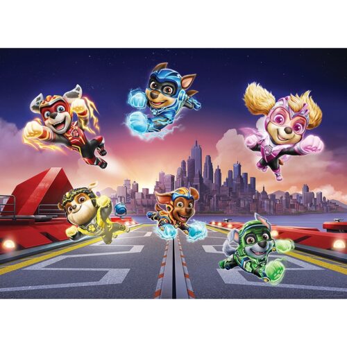 Gyerek fotótapéta Paw Patrol Mighty Pups 252 x 182cm