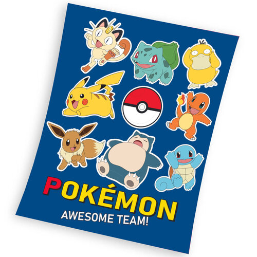 Gyerek takaró Pokémon Készen álltok a harcra