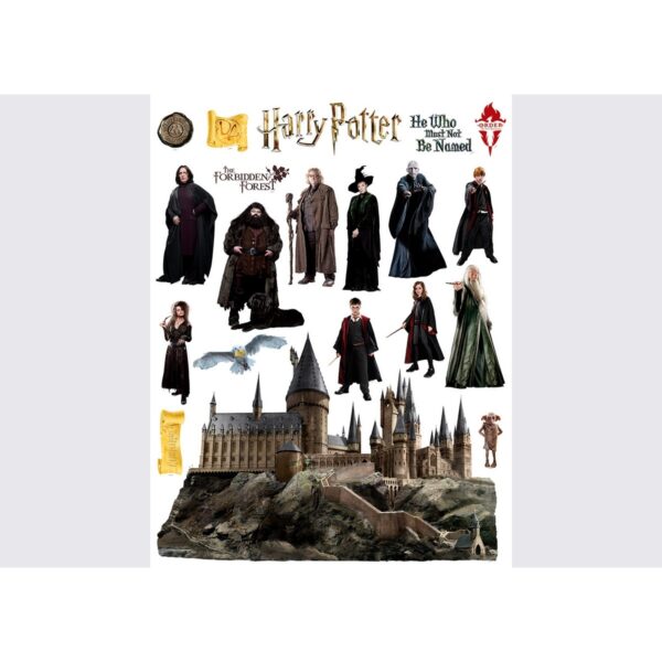 Harry Potter Roxfort öntapadós dekoráció