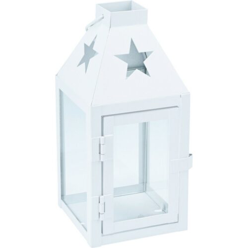 Hey star fém lámpás  fehér