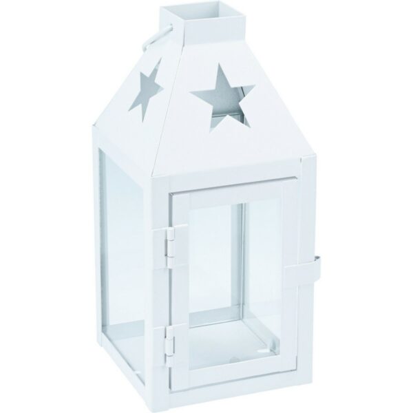 Hey star fém lámpás  fehér