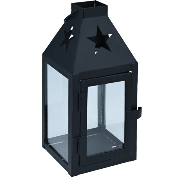 Hey star fém lámpás fekete