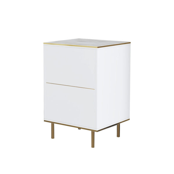 Imaj Marble White éjjeliszekrény