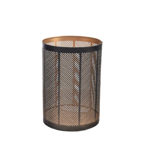 In Decor Fém gyertyatartó Line fekete