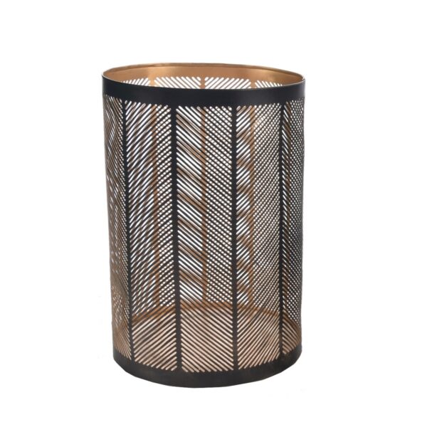 In Decor Fém gyertyatartó Line fekete
