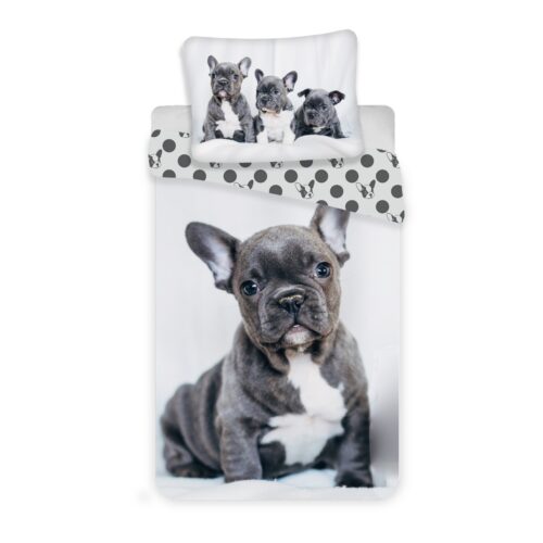 Jerry Fabrics Bulldog gyermek pamut ágynemű