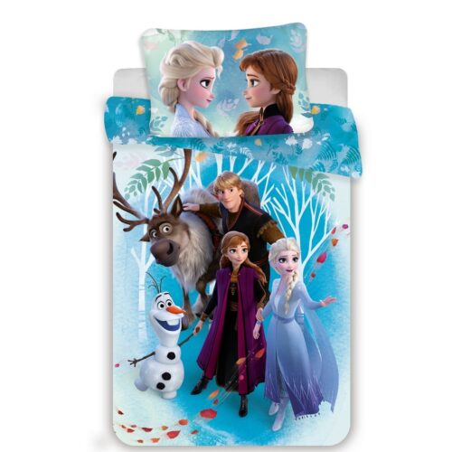Jerry Fabrics Frozen family pamut gyerek ágyneműhuzat 140 x 200 cm
