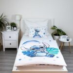 Jerry Fabrics Lilo és Stitch "Rainbow" gyerek ágyneműhuzat kiságyba