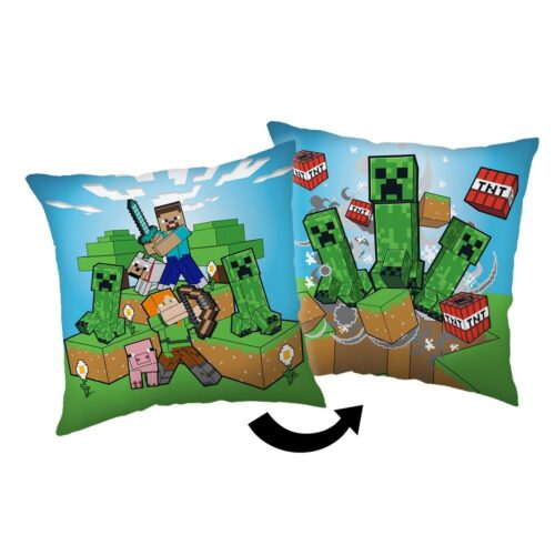 Jerry Fabrics Minecraft Creeper rush párna