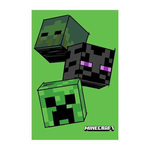 Jerry Fabrics Minecraft The Mobs gyerek pléd