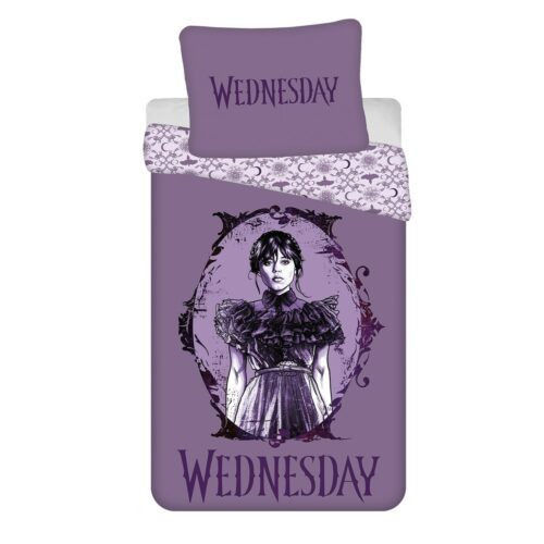 Jerry Fabrics pamut ágynemét Wednesday Purple