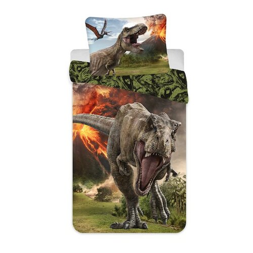 Jurassic World Volcano pamut ágynemű
