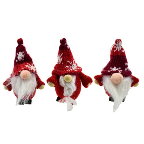 Karácsonyi díszek készlet Kötő törpék