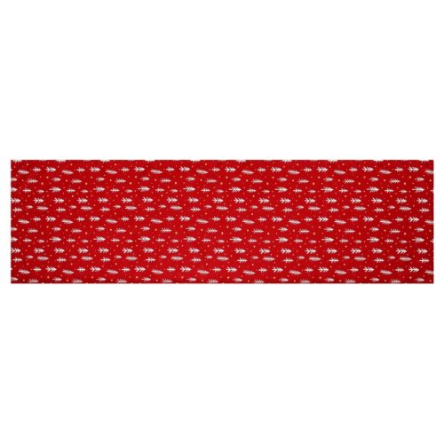 Karácsonyi futószőnyeg Fenyőfák 40 x 150 cm