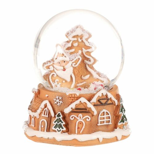Karácsonyi hóes Perníkový Santa Claus