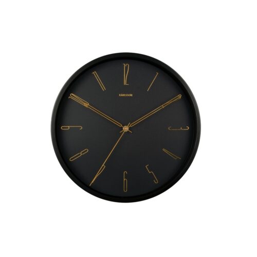 Karlsson 5898BK design falióra