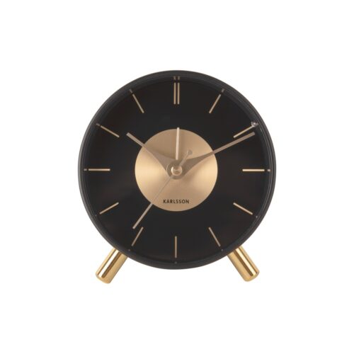 Karlsson 5919BK design ébresztőóra 12 cm