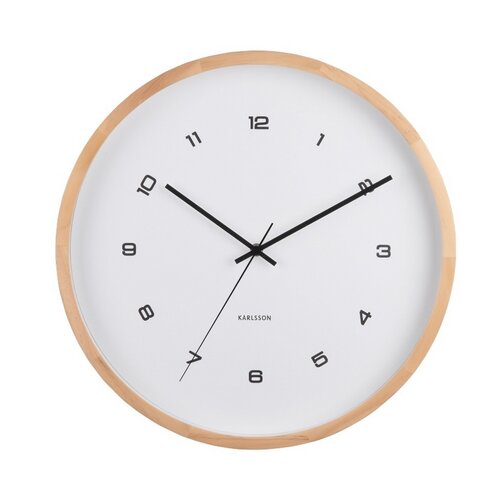 Karlsson 5938WH design falióra 41 cm