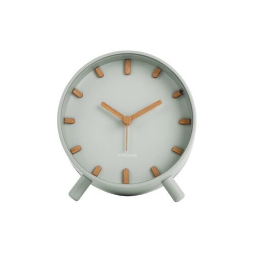 Karlsson 5943GR design ébresztőóra 11 cm