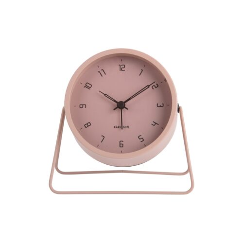 Karlsson 5952PI design ébresztőóra 13 cm