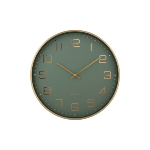 Karlsson 5973GR design falióra világoszöld