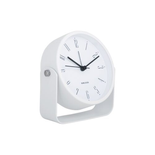 Karlsson 5989WH design ébresztőóra fehér