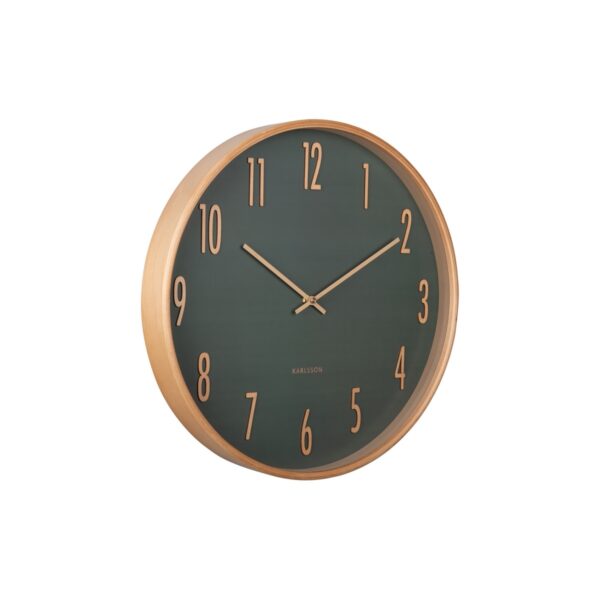Karlsson 5996GR design falióra zöld