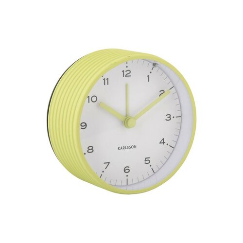 Karlsson 6010GR design ébresztőóra sárga