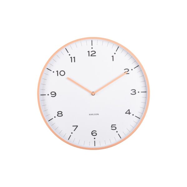 Karlsson 6011OR design falióra narancssárga