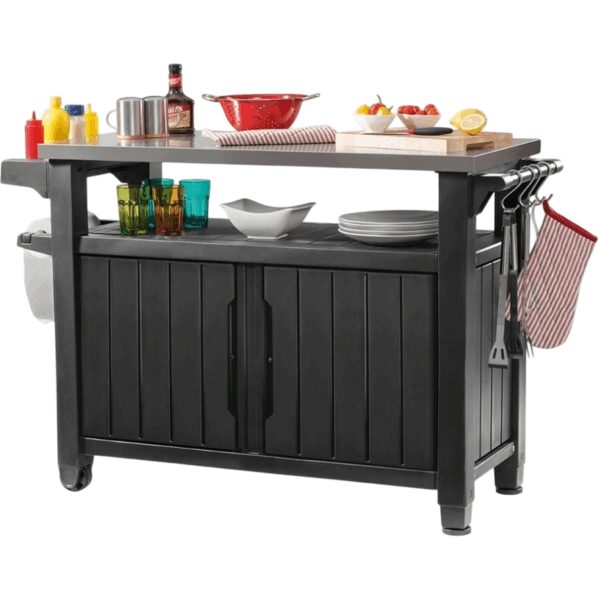 Keter UNITY XL 270 l multifunkcionális kertigrillezőasztal