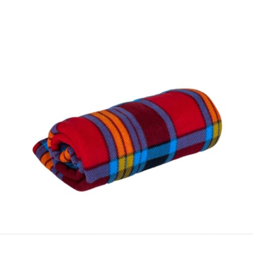 Kocka pléd multicolor