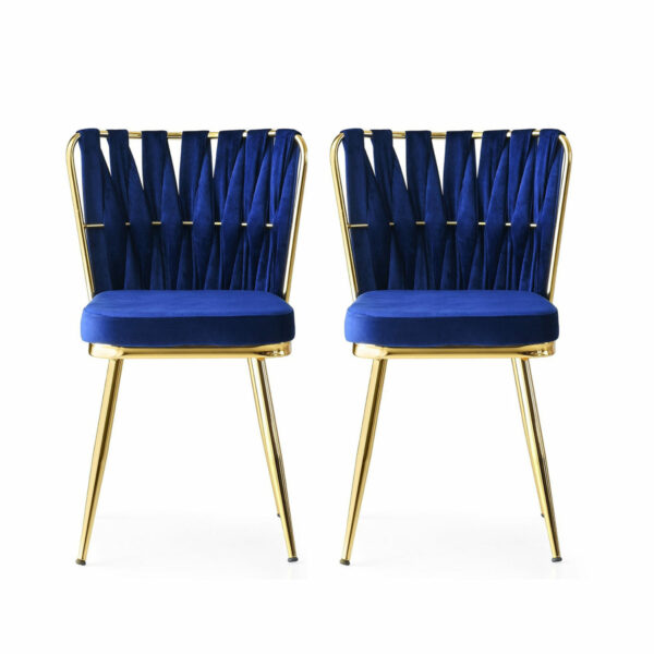 Kusakli Navy Blue étkezőszék szett