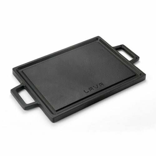 LAVA Metal Kétoldalas öntöttvas grilllap