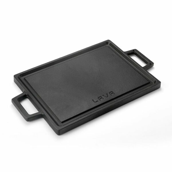 LAVA Metal Kétoldalas öntöttvas grilllap