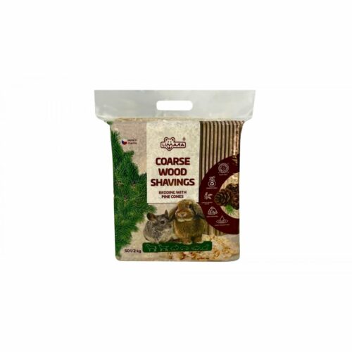 LIMARA Durva forgács alom tobozzal 50 l/2 kg