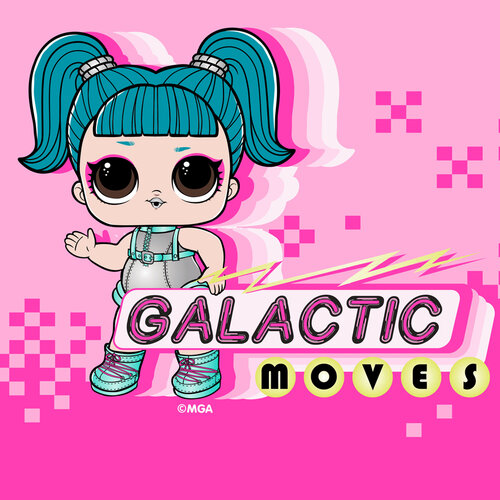 L.O.L. Galactic Moves gyerek mágikus törölköző