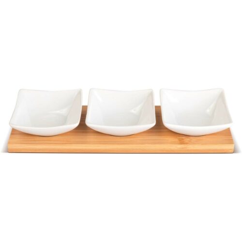 Lamart LT9217 4 részes Bamboo tálkészlet
