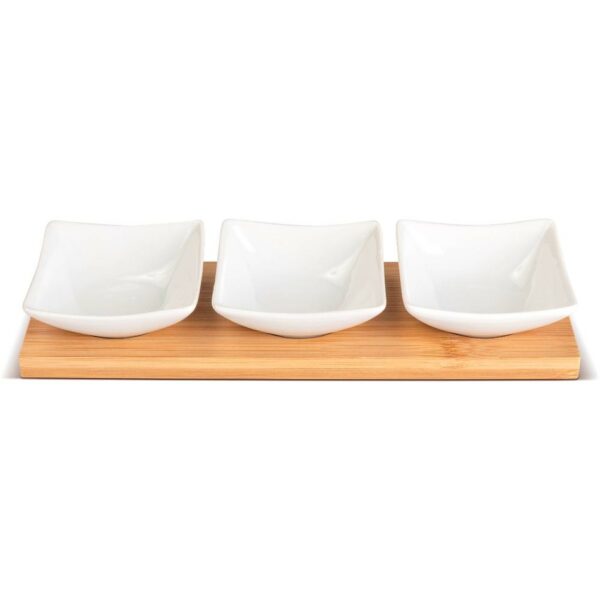 Lamart LT9217 4 részes Bamboo tálkészlet