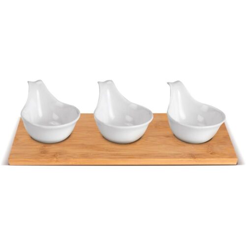 Lamart LT9219 4 részes Bamboo tálkészlet