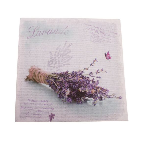 Lavender letter vászonkép