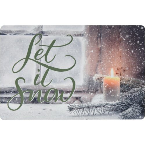 Let it snow lábtörlő